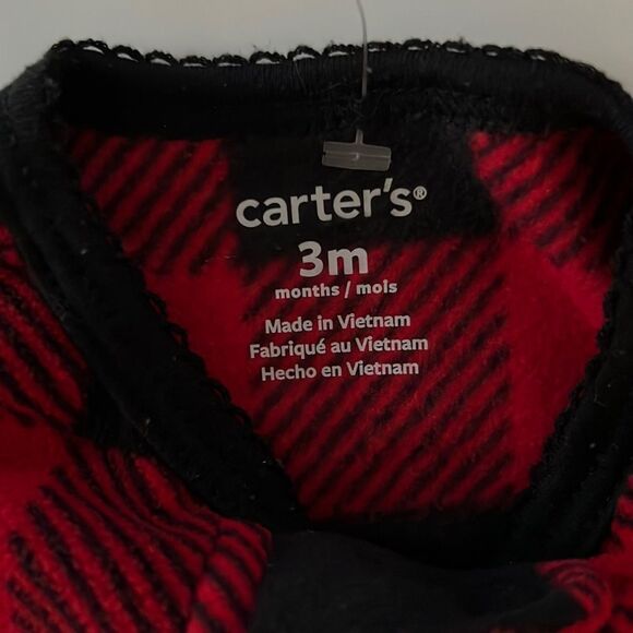 🛍Cute Little Girls Fleece Sleeper size 3 Months 🛍 - Picture 4 of 6